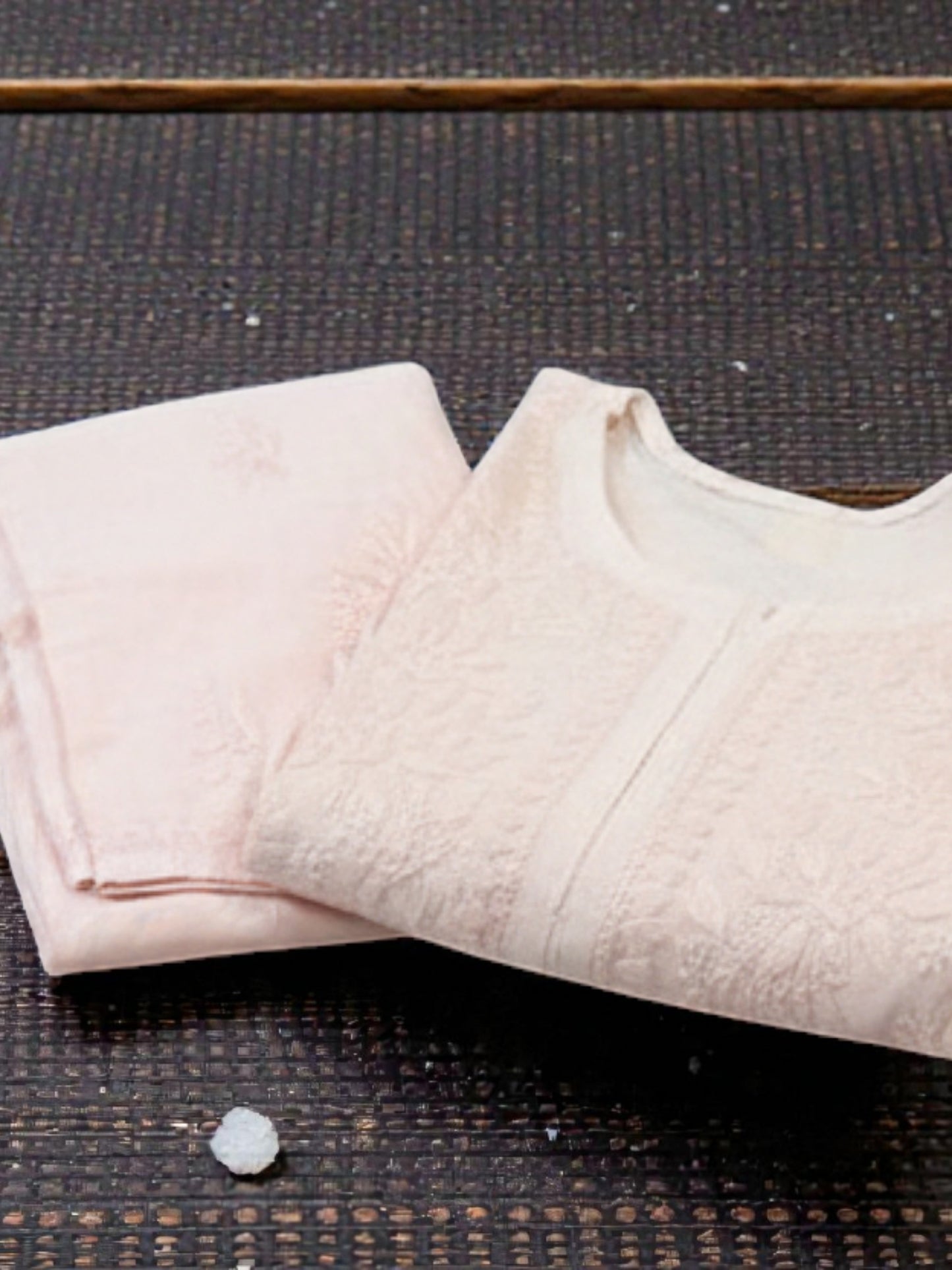 CHANDERI COTTON SUIT WITH CHIKANKARI HANDWORK