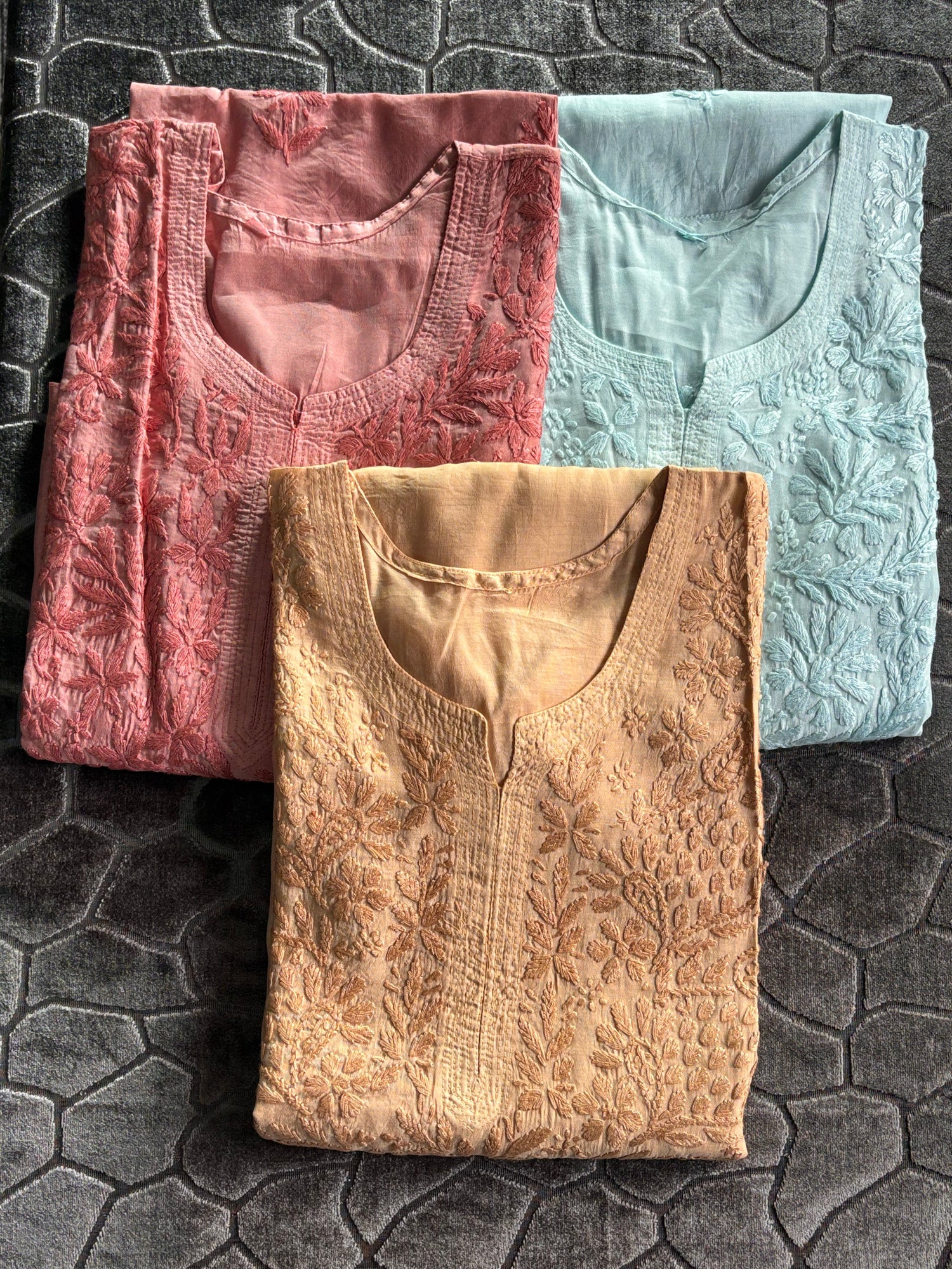 CHANDERI COTTON KURTI