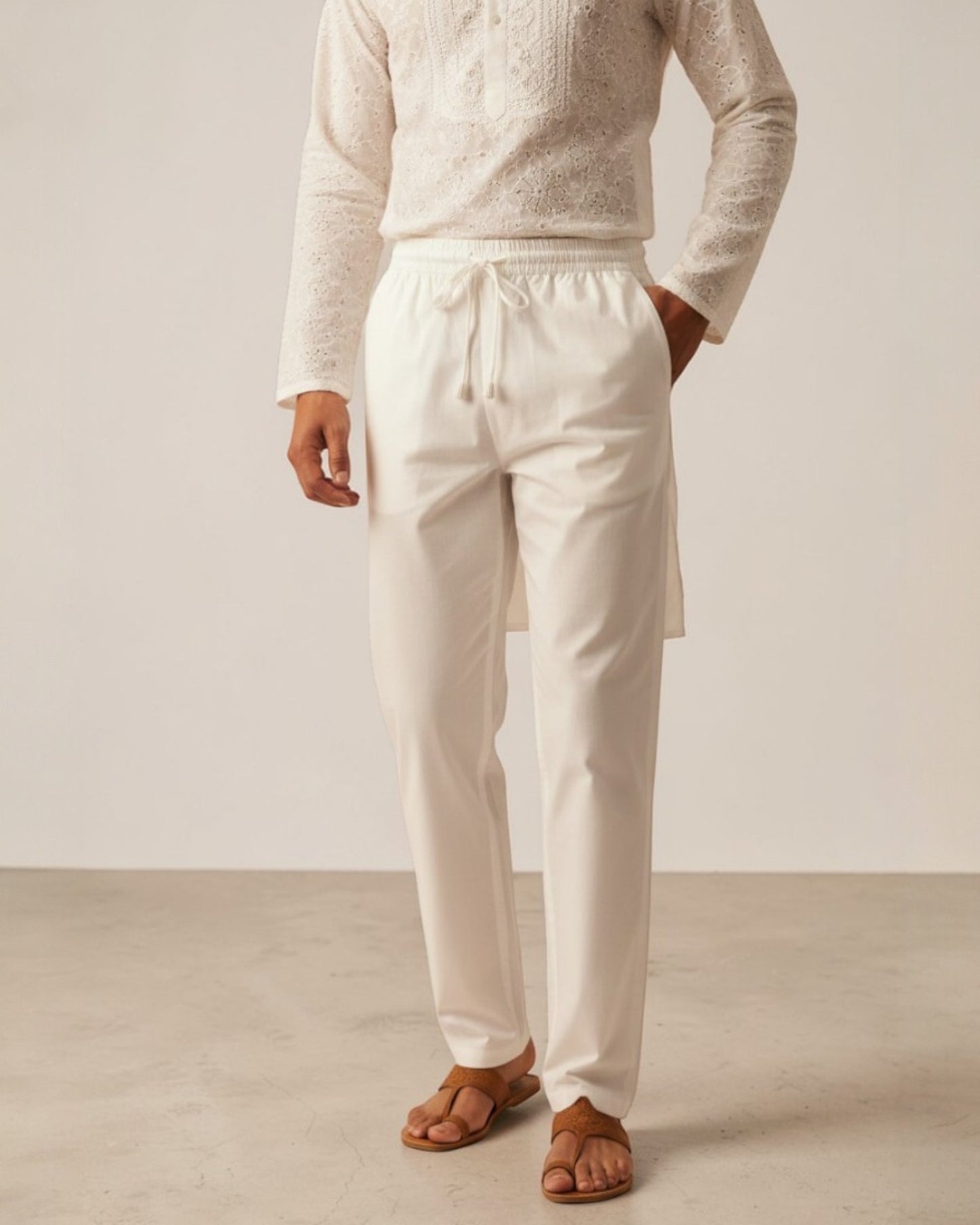 MEN’S COTTON PAJAMA WITH POCKETS – PREMIUM ETHNIC BOTTOM WEAR
