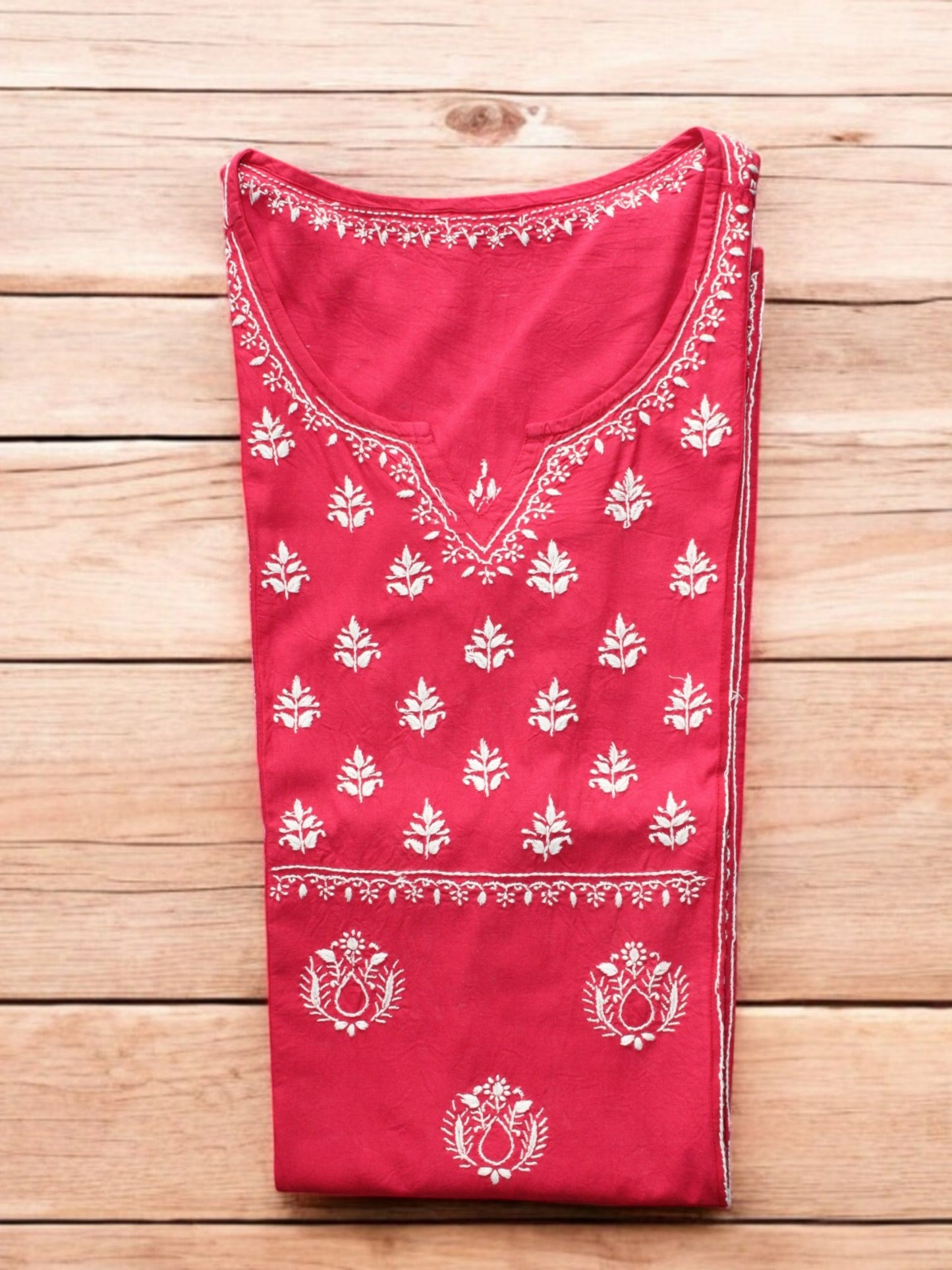 EXCLUSIVE MAGENTA PINK HANDCRAFTED KURTI